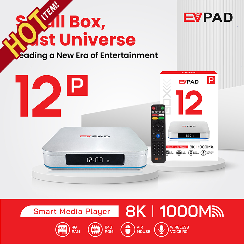 Kotak TV EVPAD 12P